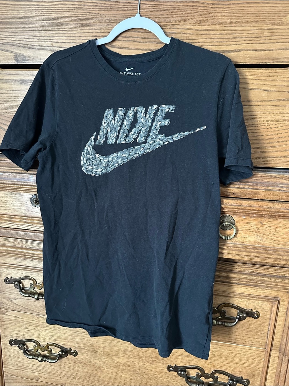 Nike Men's Black Graphic Logo T-Shirt